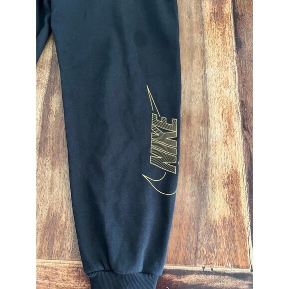 Nike Men's Black Cotton Blended Drawstring Sweatpants Size XL - Picture 7 of 7